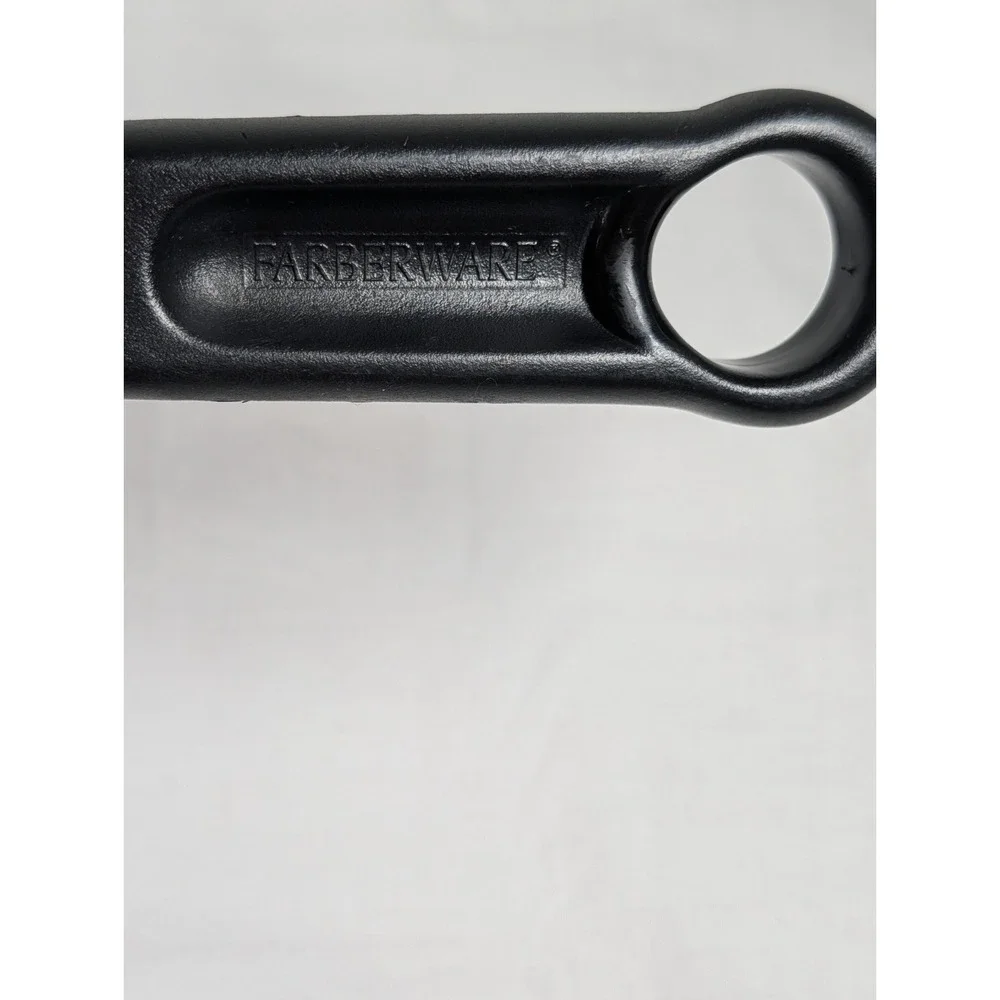 Fabrerware Offset Spatula Stainless Steel Black Handle